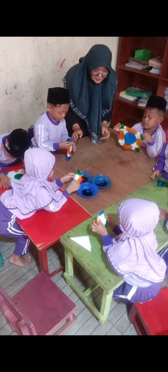 Membatik dengan tisu