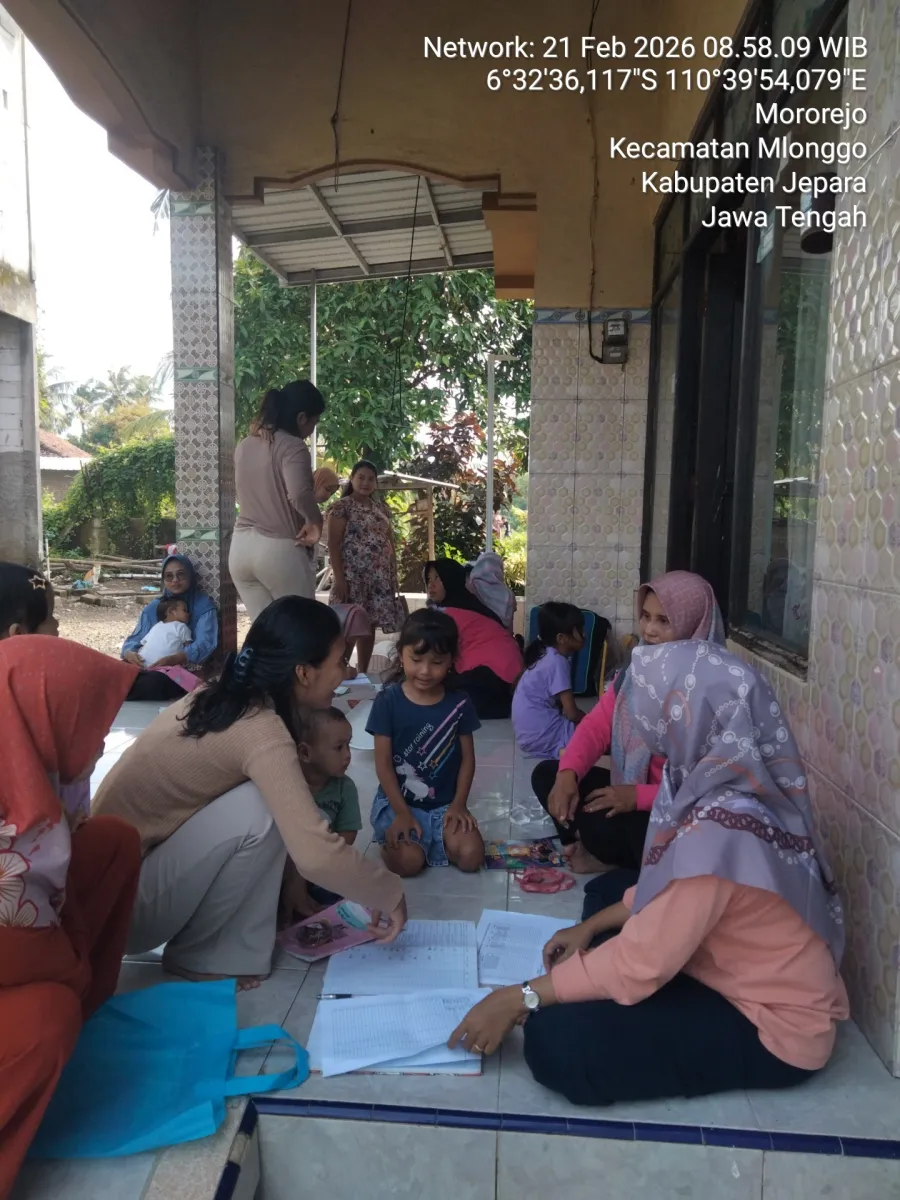 Posyandu 6 SPM Bulan Februari Desa Mororejo