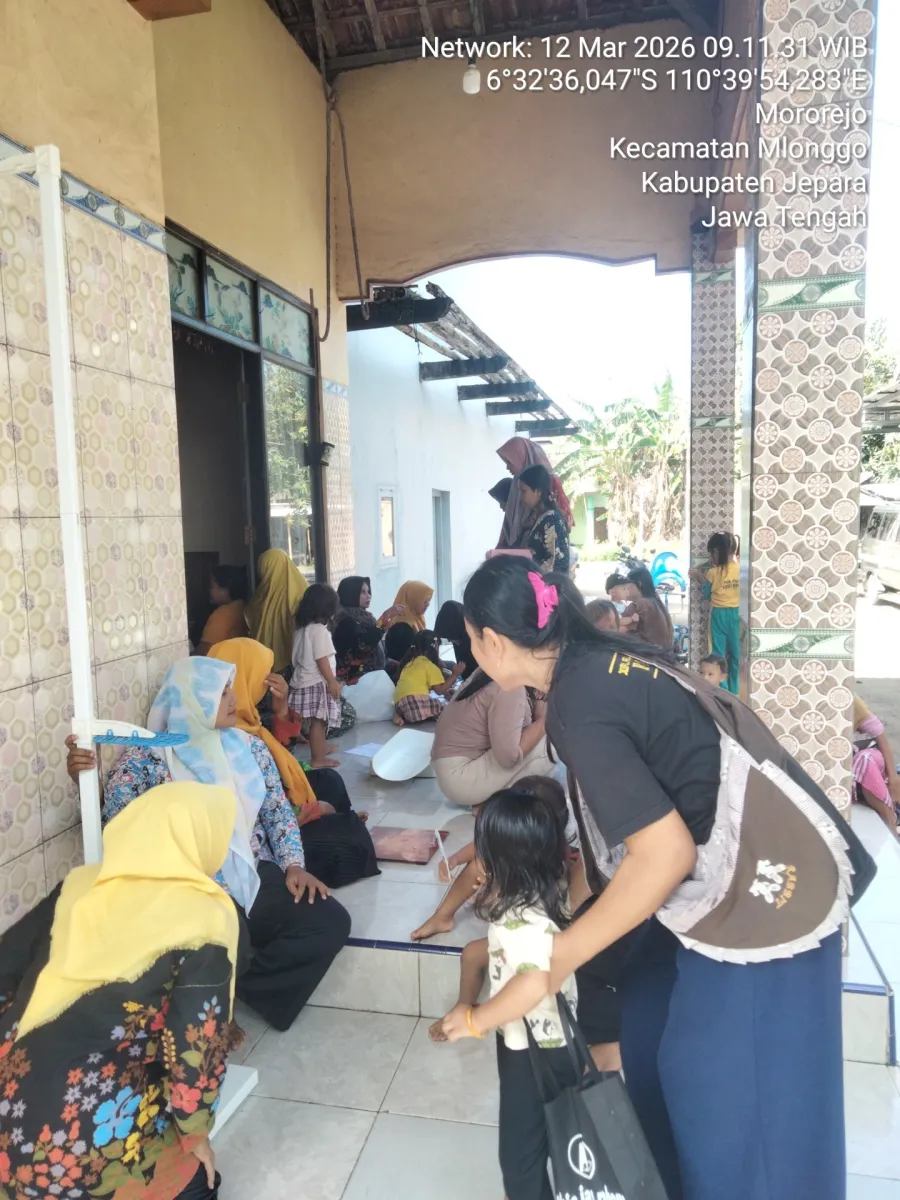 Posyandu 6 SPM bulan Maret Desa Mororejo