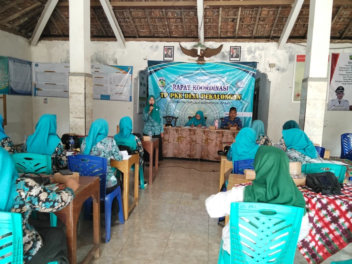 Rakor tp pkk desa pekalongan