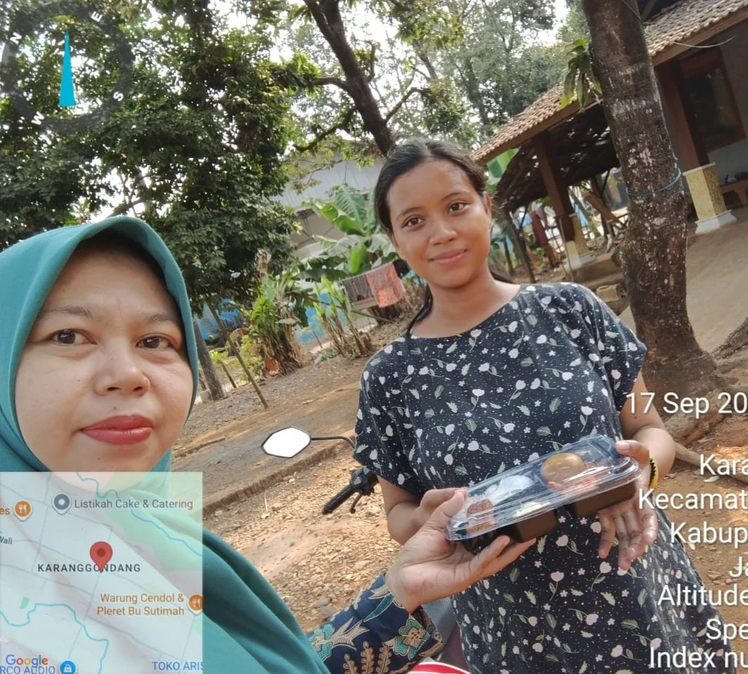 Kegiatan Distribusi PMT Bumil RW 02 Desa Karanggondang