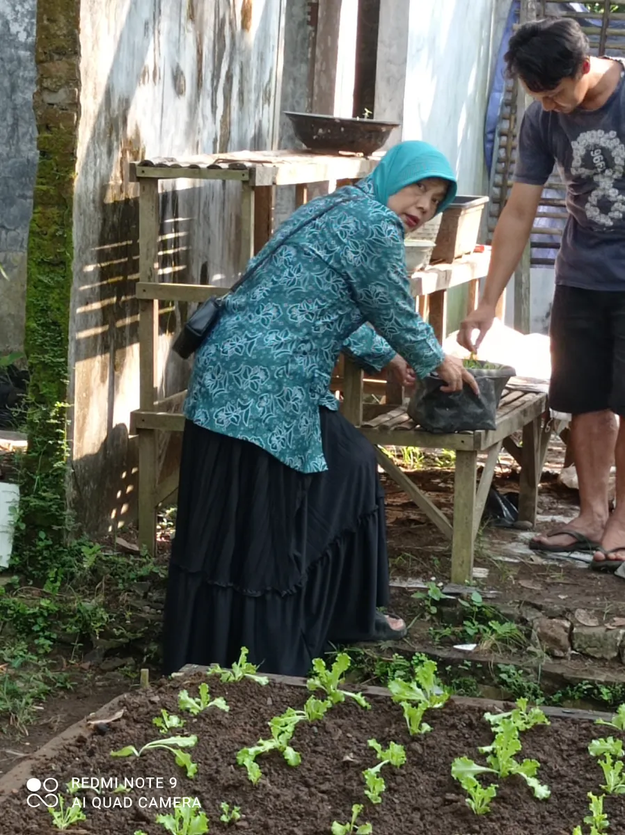 Monitoring persiapan lomba Aku Hatinya PKK