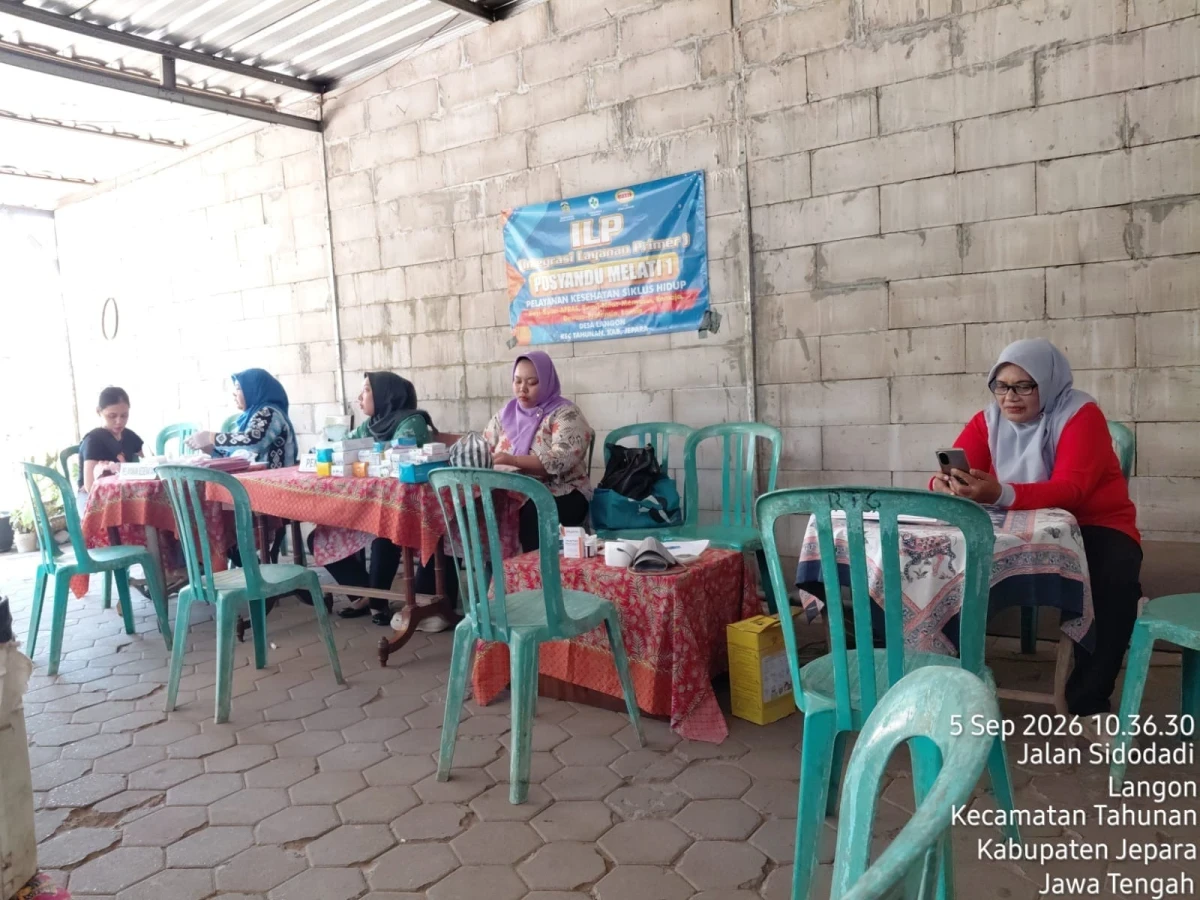 Posyandu melati 1 Desa Langon 