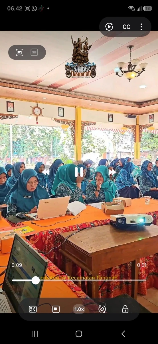 Sosialisasi Pijar PAUD Kecamatan Tahunan