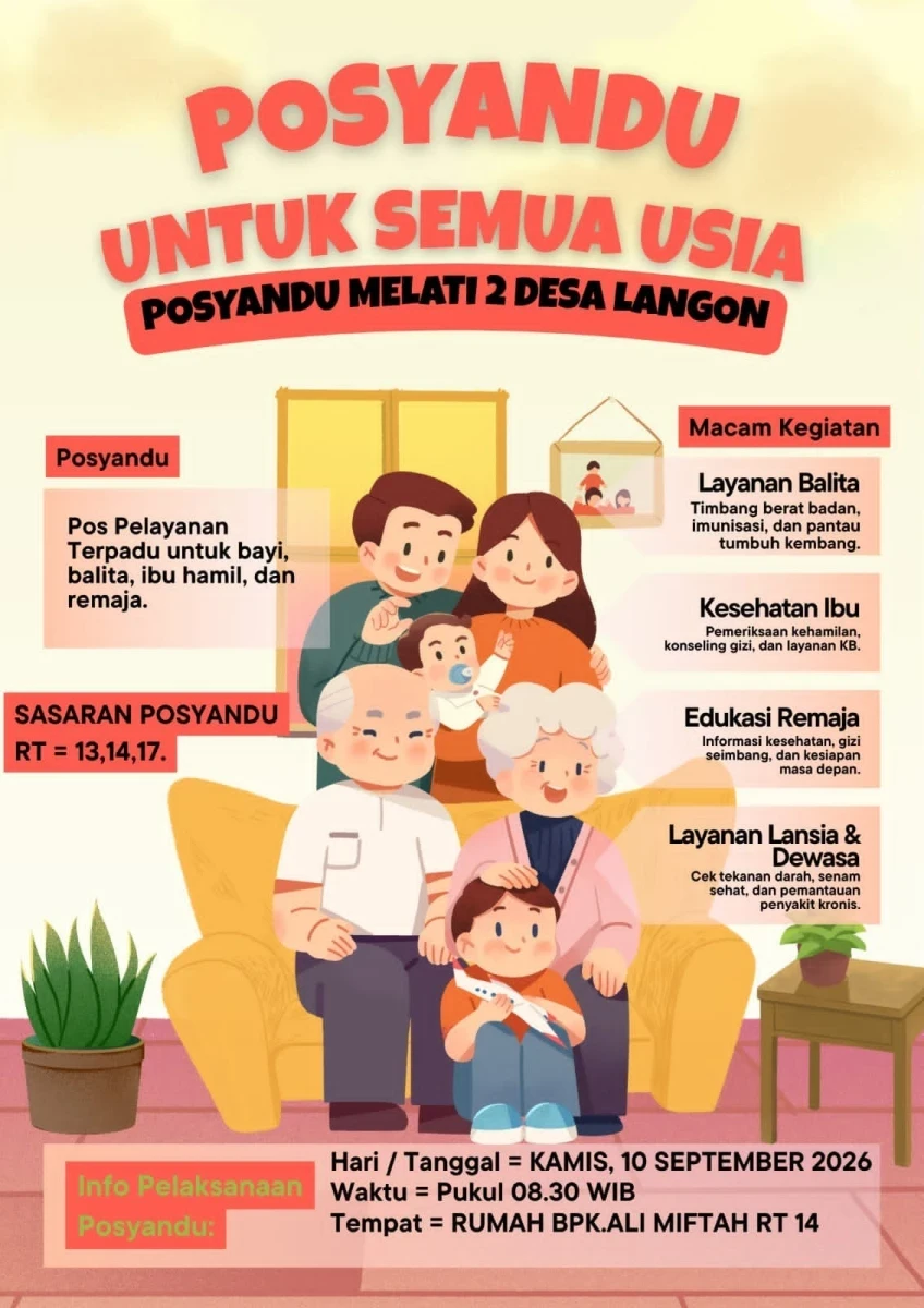 posyandu Melati 2 Desa Langon
