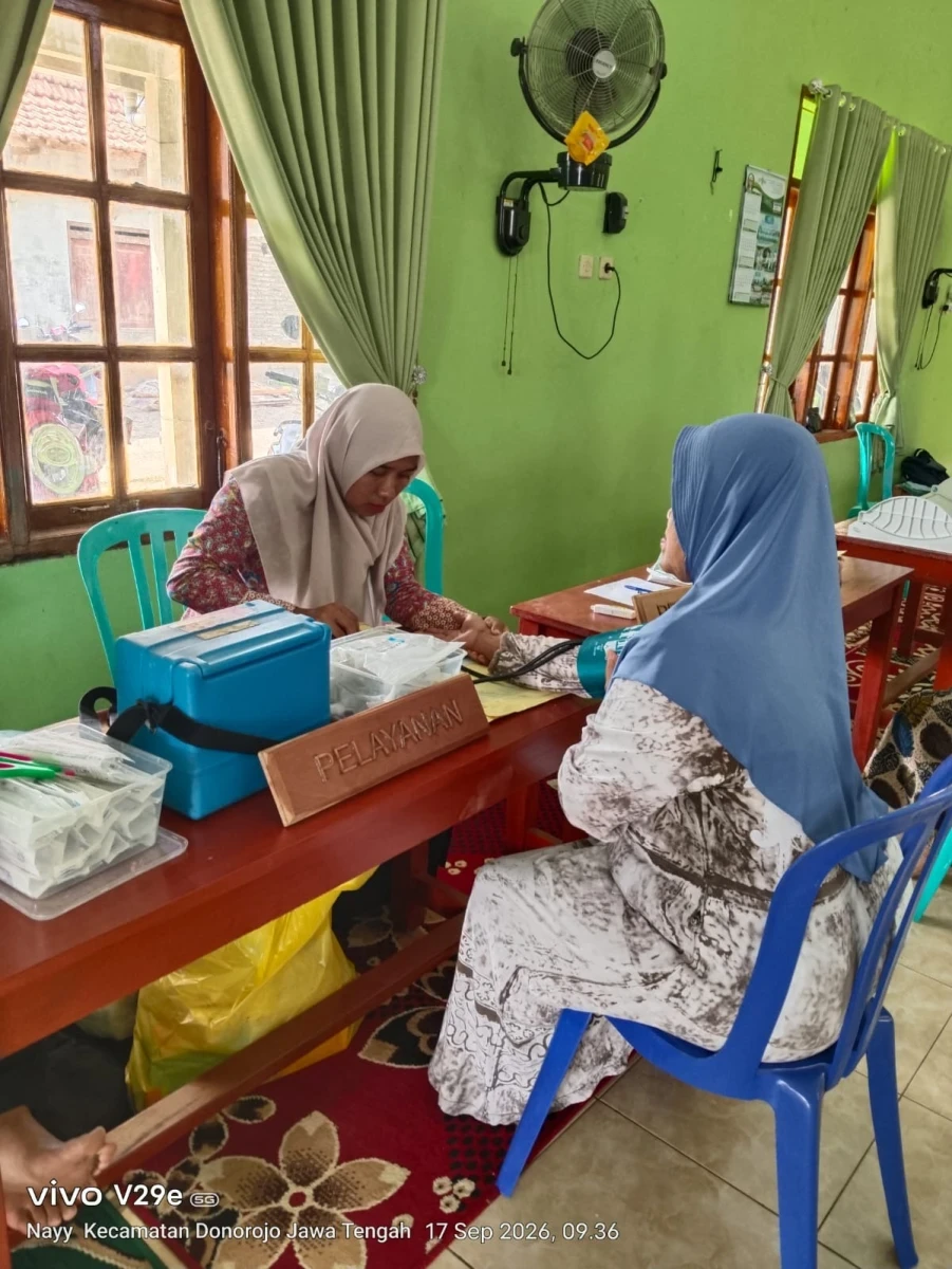 POSYANDU LANSIA POS MAWAR MERAH 4 DESA BANYUMANIS