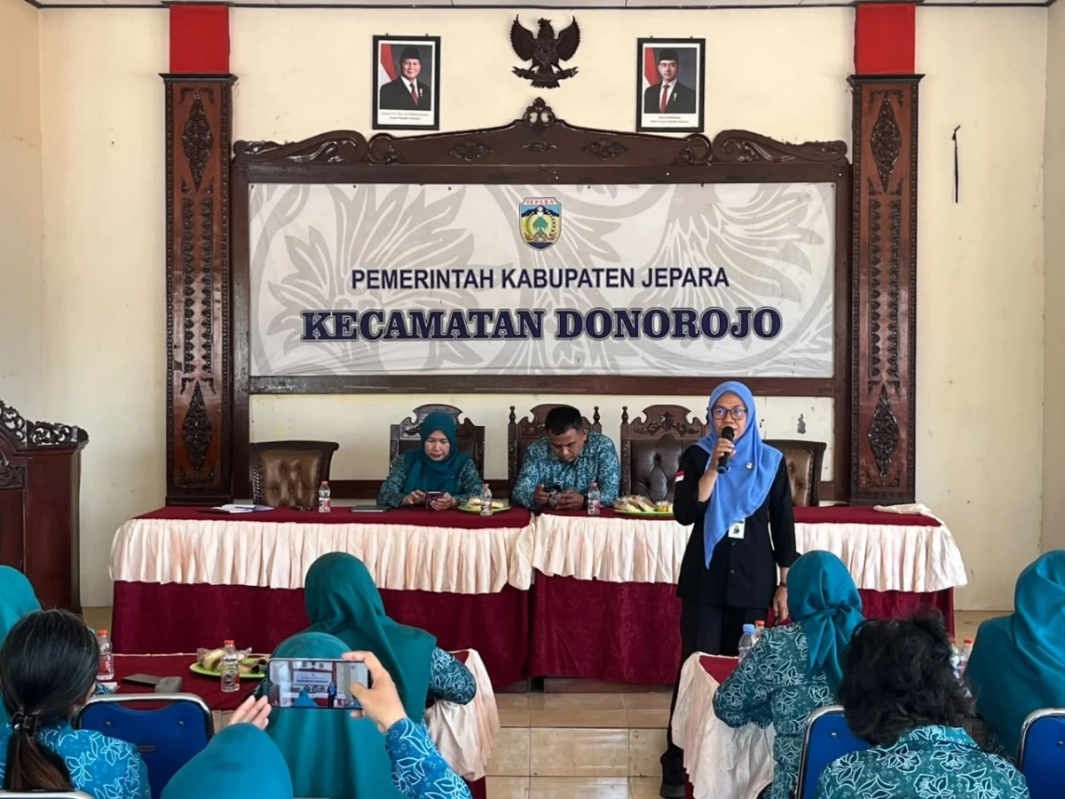 Sosialisasi pengelolaan sampah oleh Dinas Lingkungan Hidup kabupaten Jepara 