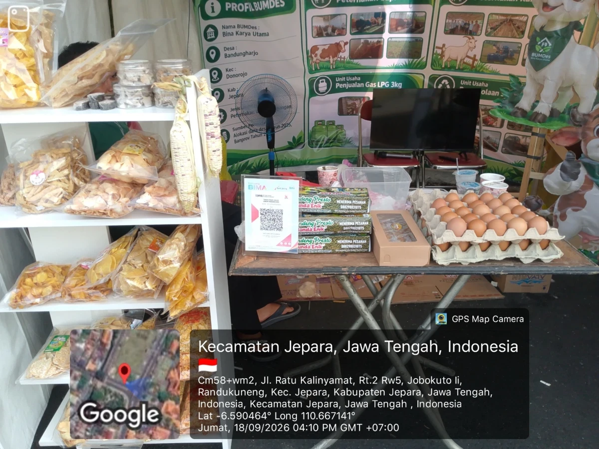 BUMDES MITRA MANDIRI UJUNGWATU MENGIKUTI GEBYAR BUMDESA BUMDESMA TINGKAT KAB.JEPARA 