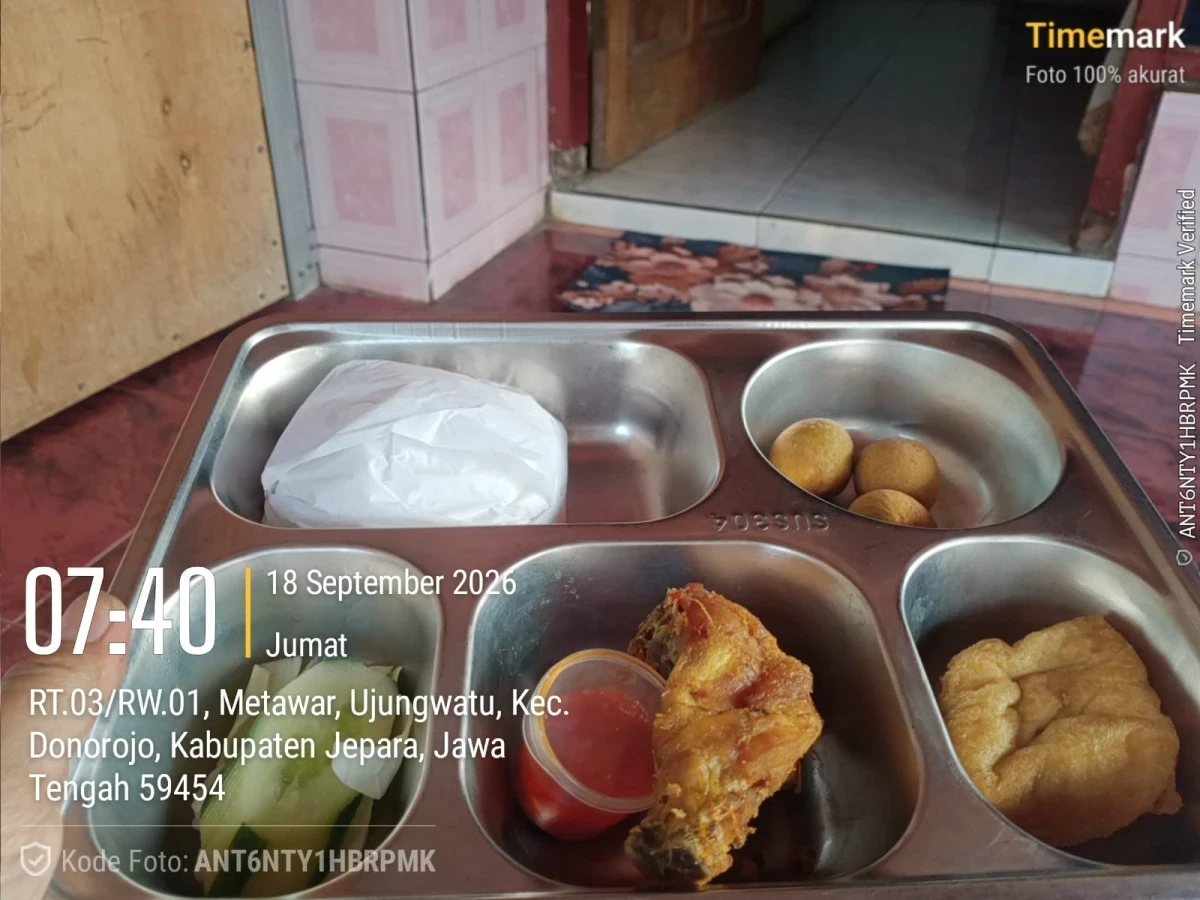 PENDAMPINGAN PENDISTRIBUSIAN Makan Bergizi Gratis (MBG) DI RW 01 POS 04 METAWAR