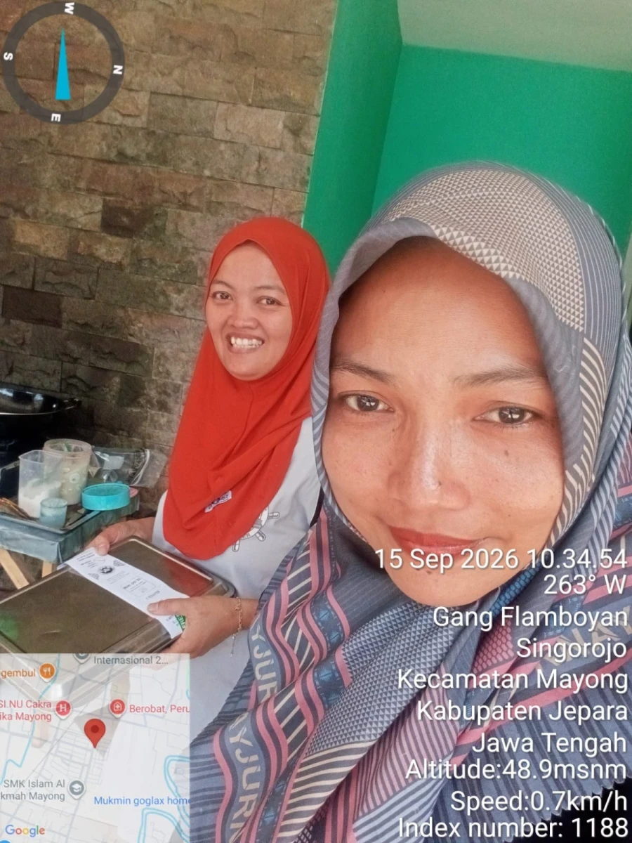 Dukung Kesehatan Ibu dan Janin, Posyandu Anggrek 1 Desa Singorojo Bagikan Paket MBG