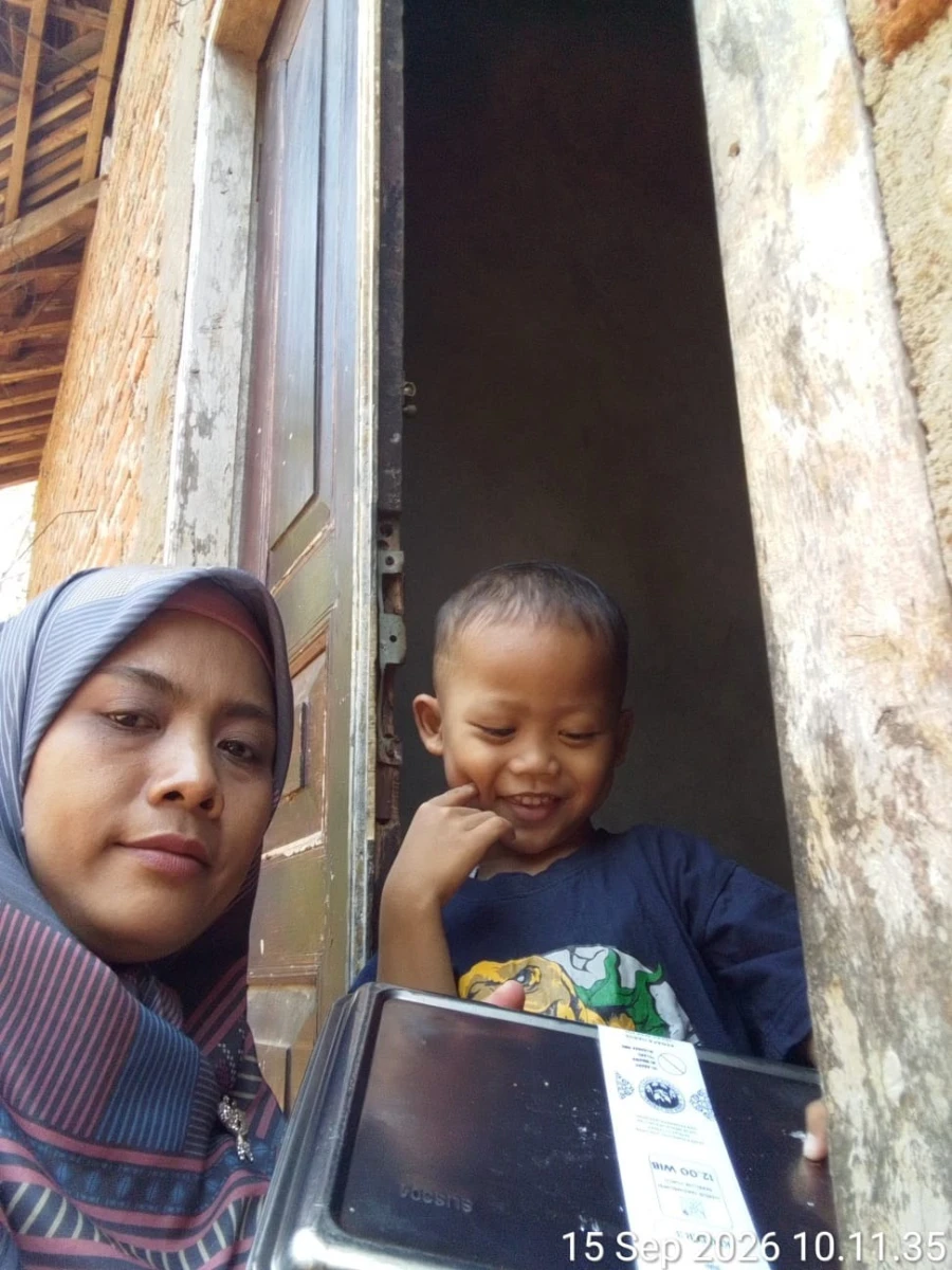 Peduli Tumbuh Kembang Anak, Posyandu Dahlia Singorojo Mayong Salurkan MBG Tepat Sasaran