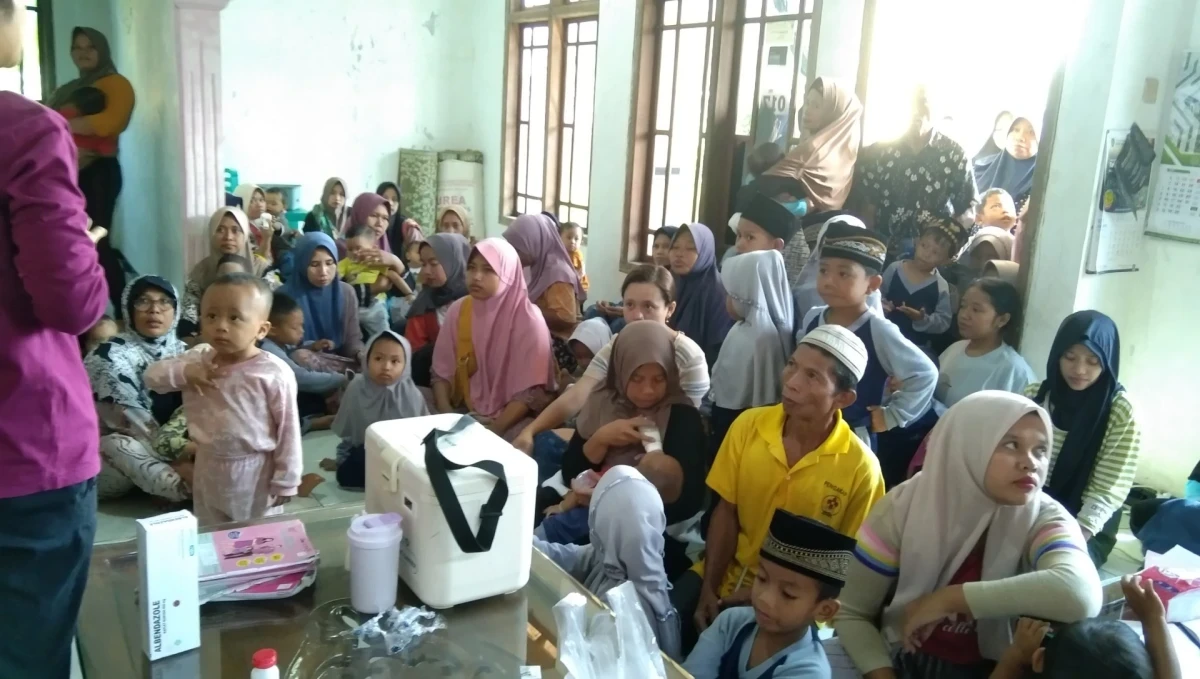 Kegiatan posyandu mawar