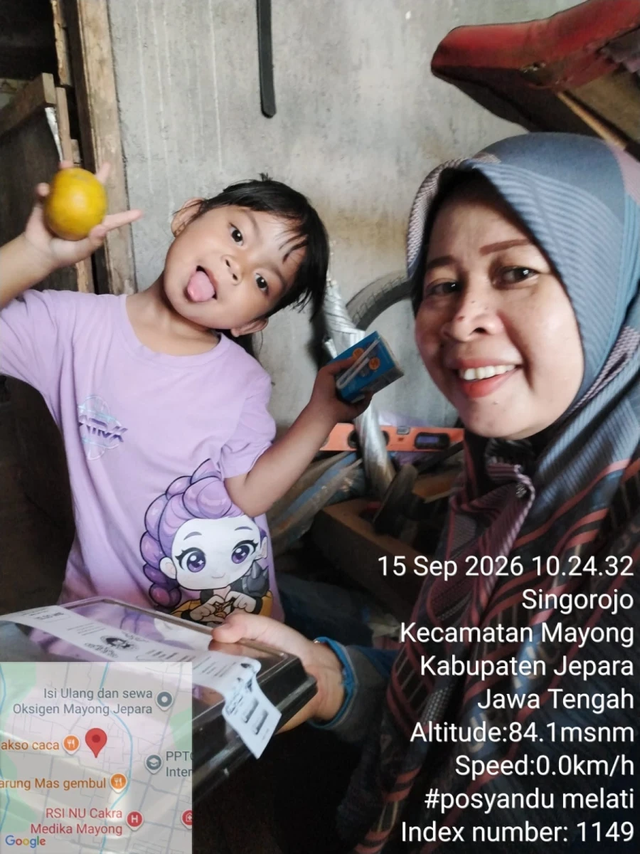 Wujudkan SDM Unggul, Posyandu Melati Singorojo Salurkan Program MBG Tepat Sasaran