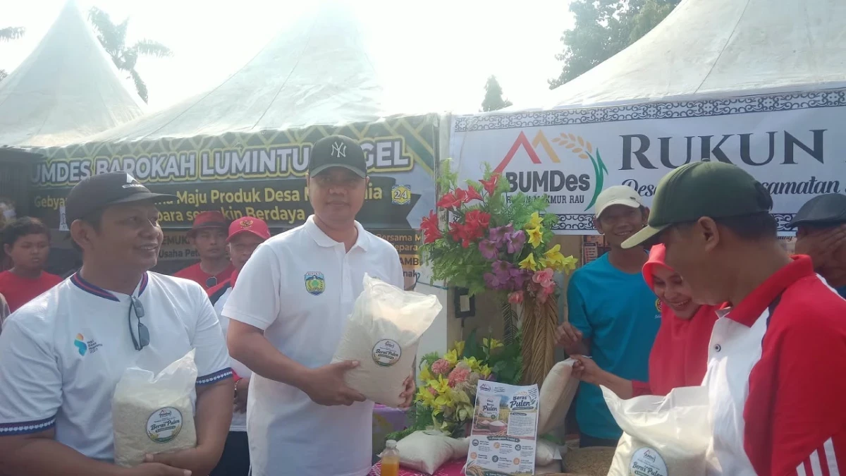BUMDES DESA RAU.Ikut serta tampil di acara Gebyar BUMDES dan BUMDESMA Sekabupaten Jepara di alun alun Jepara