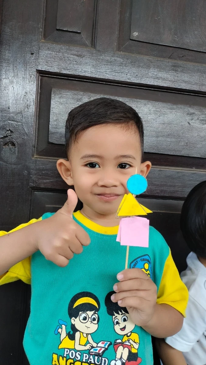 Kegiatan pos PAUD Anggrek Indah Desa Rau