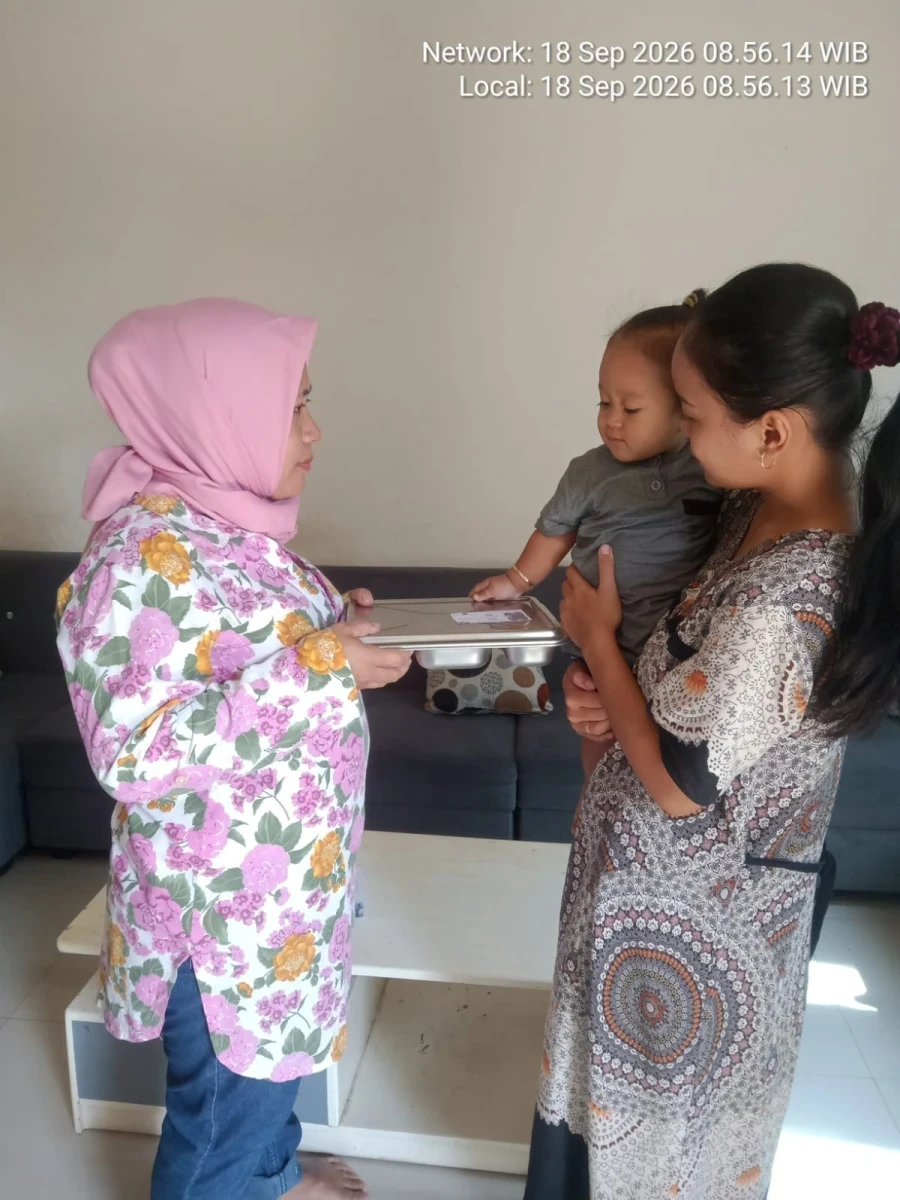 Pembagian MBG ke dukuh godang