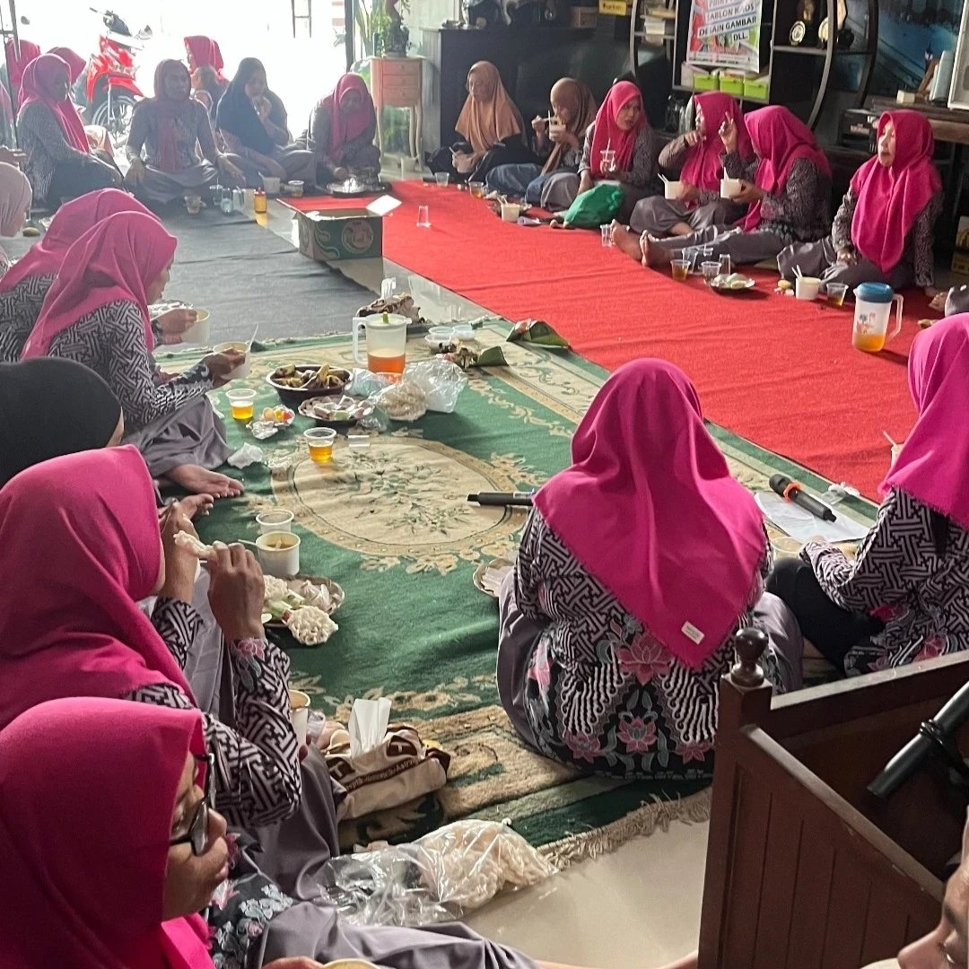 Kegiatan rutinan pkk rt 01/08 tahunan bok abang