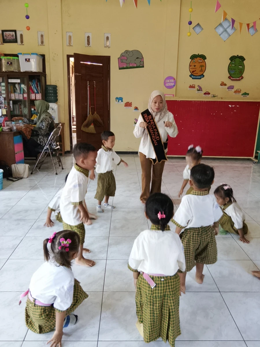 Mengenal Anggota Tubuh dan Fungsinya bersama Paud Demang Ceria desa Demangan 