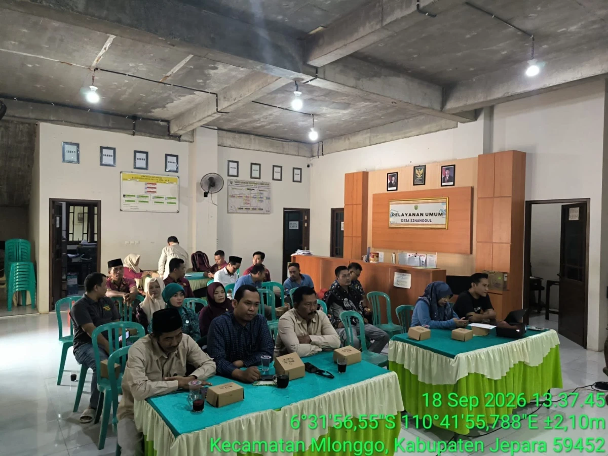 Musdes Penetapan Rencana Kerja Pemerintah Desa Sinanggul tahun 2027, Dorong Penguatan Program Pemberdayaan Perempuan