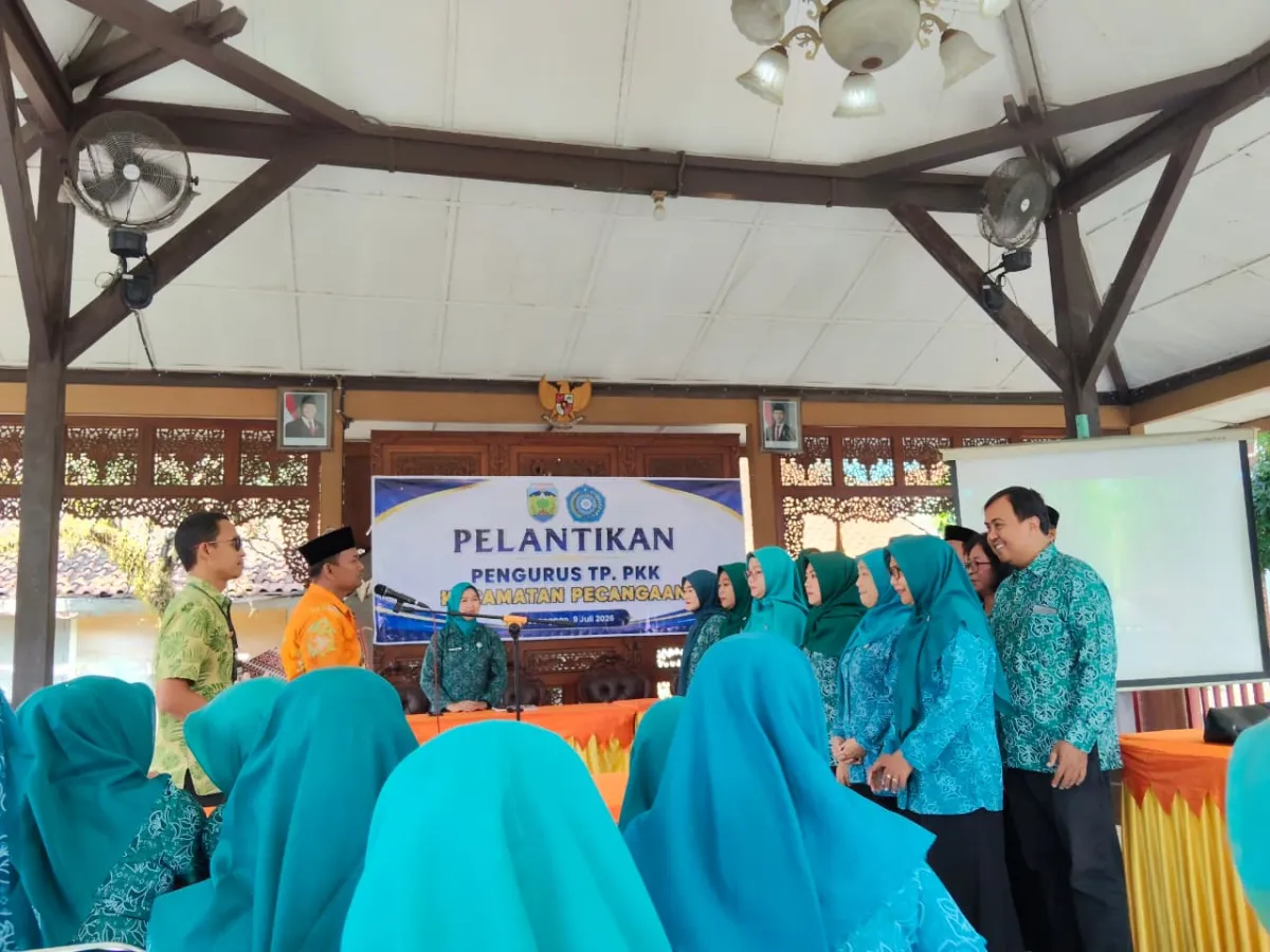 Pelantikan Pengurus TP PKK  Kecamatan Pecangaan Periode 2026 s/d 2031