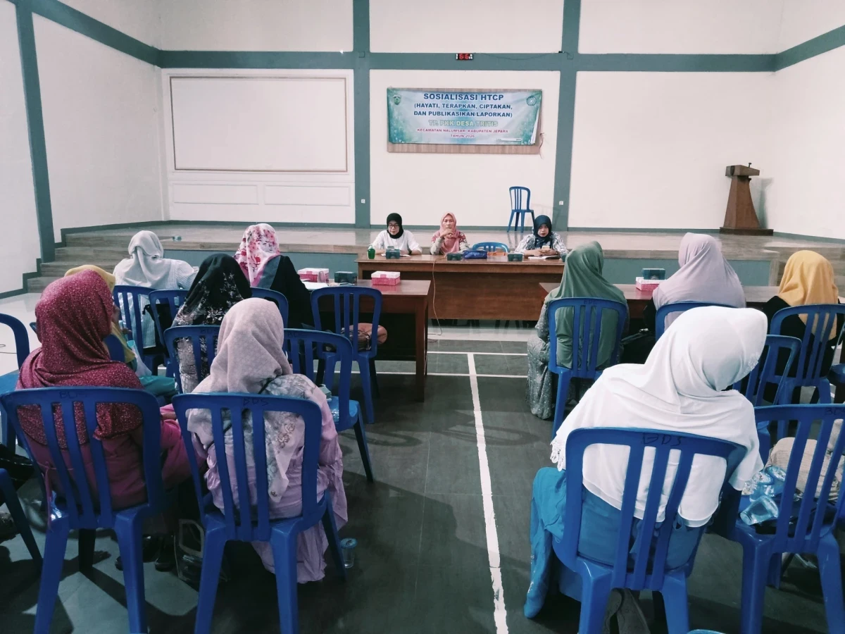 Rapat Koordinasi TP.PKK Desa Tritis