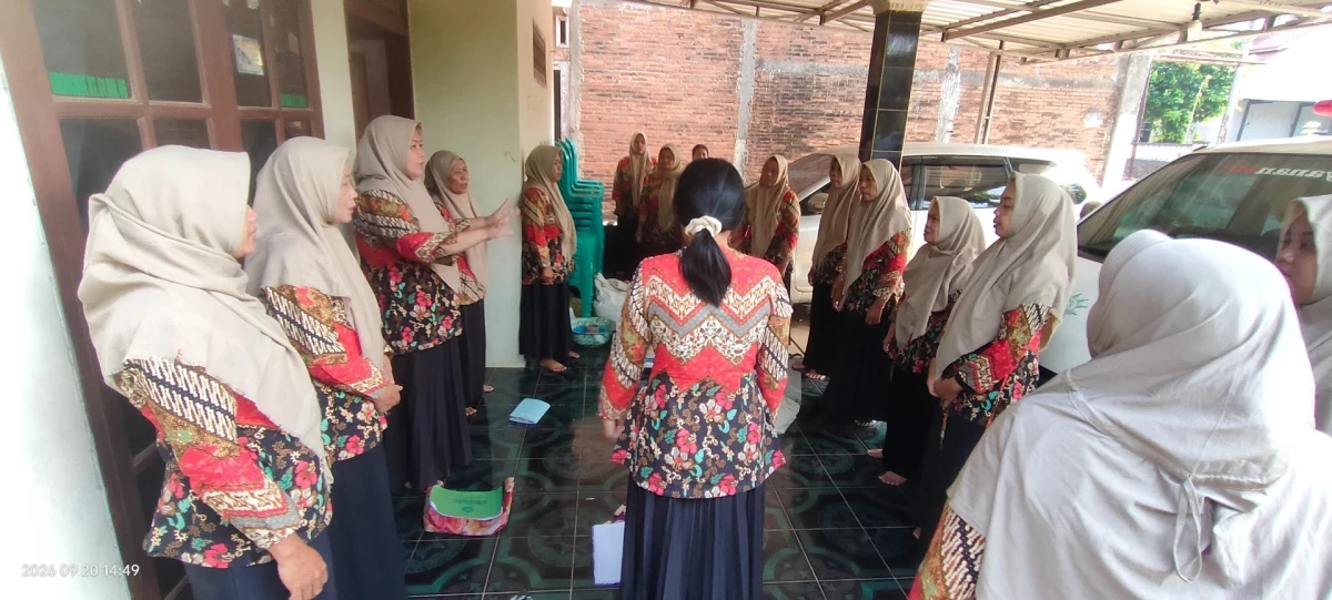 KEGIATAN RUTIN PKK RT 1 RW 6 DESA BANYUMANIS
