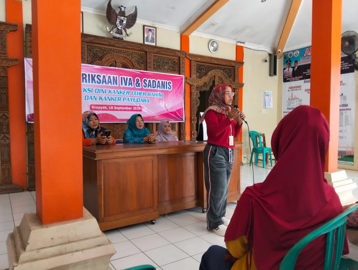 Program kerja Pokja 4 pemeriksaan Iva dan sadanis