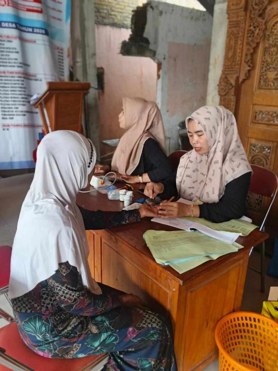 Pelayanan posyandu 6spm Wijaya Kusuma RW 2 