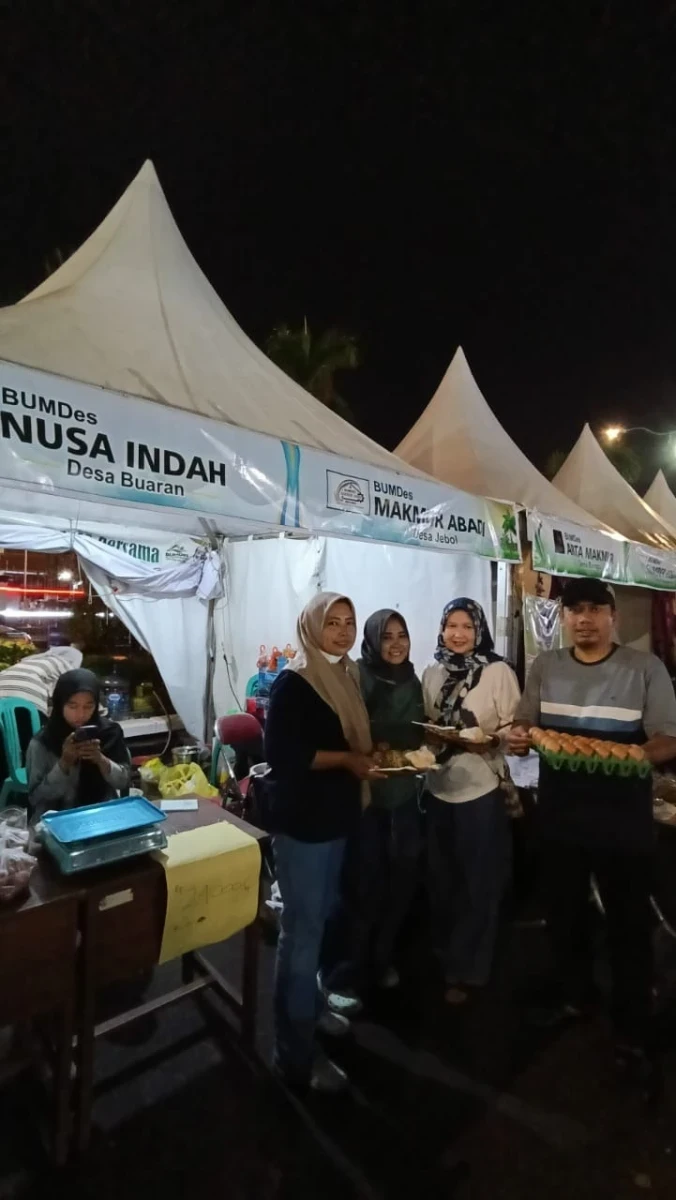 Dari Telur Ayam hingga Es Krim Ketawa, Produk BUMDes Buaran dan Jebol Tampil Memikat