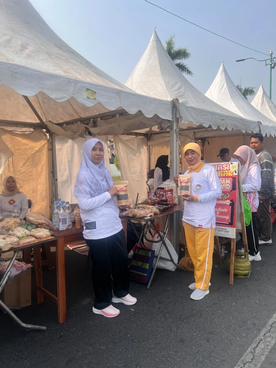 kunjungan Stand UMKM