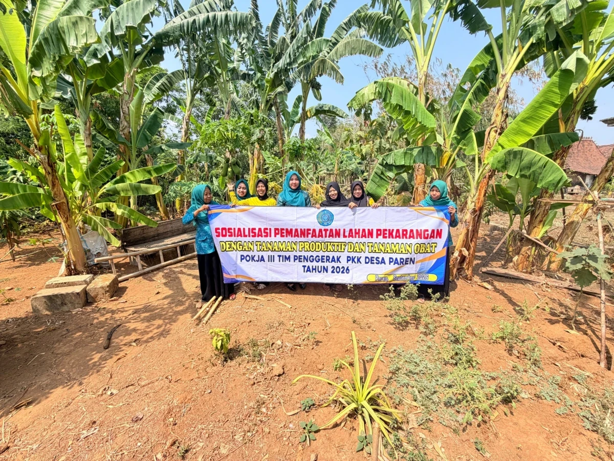 Sosialisasi Pokja lll Pemanfaatan Lahan Pekarangan 
