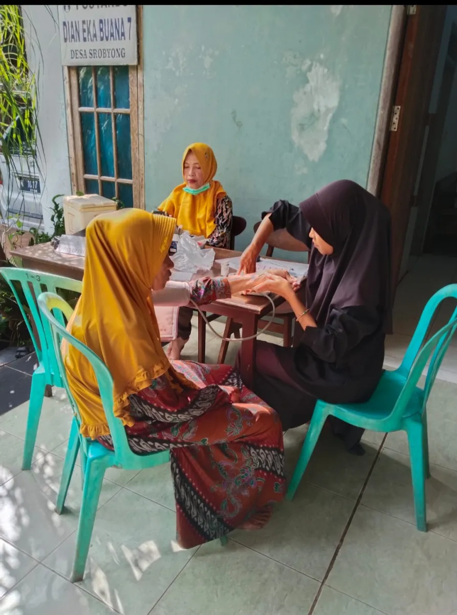 PENDAMPINGAN TP PKK ke POSYANDU DIAN EKA BUANA 7