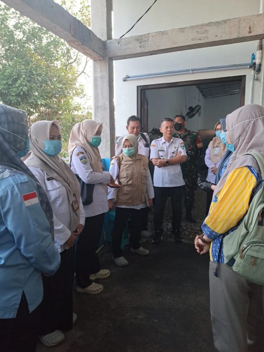 TP PKK Kecamatan Kembang turut mendukung kegiatan Gertak SPPG