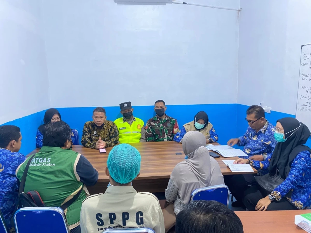 Dukungan TP PKK Kecamatan Kembang dalam Kegiatan Gertak SPPG Bucu 2