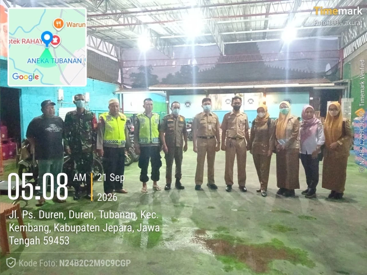 Dukungan TP PKK Kecamatan Kembang dalam Kegiatan Gertak SPPG Tubanan
