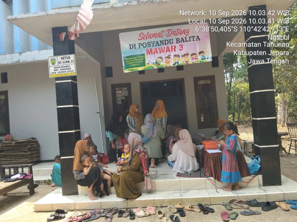 POSYANDU ILP MAWAR 3 NGABUL