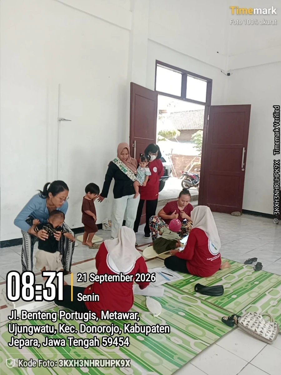 KEGIATAN POSYANDU MEKARSARI 01 RW 01 DUKUH METAWAR