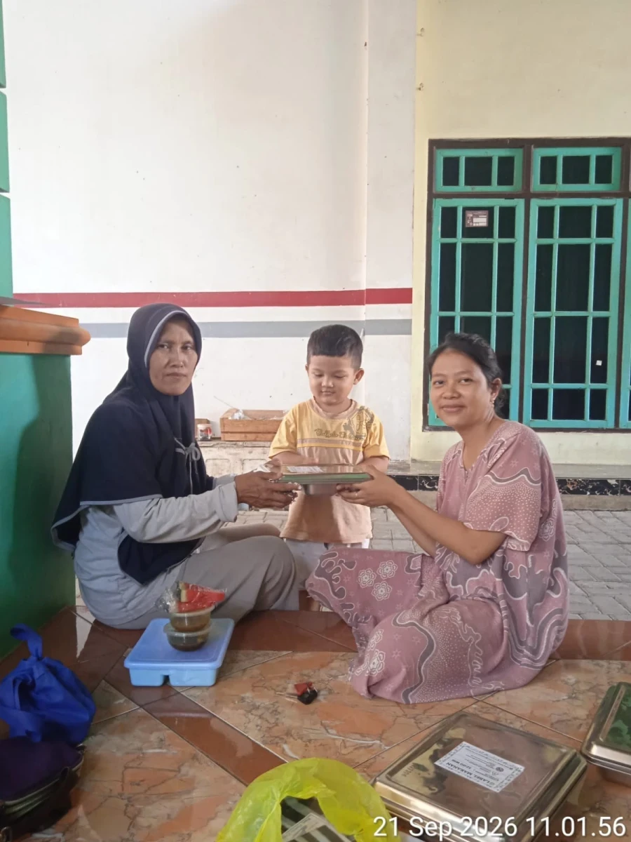 MBG untuk Balita, Dukung Tumbuh Kembang Anak di Posyandu Kasih Ibu 3