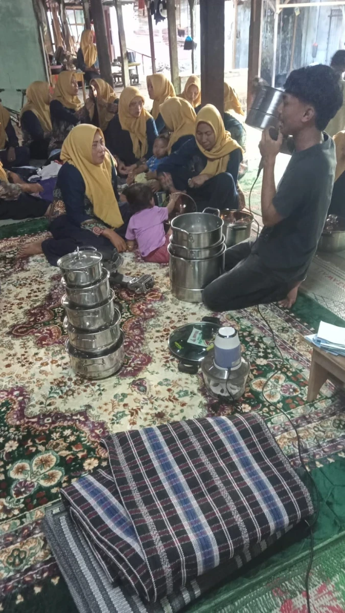 Pertemuan Rutin PKK RT 02/RW 02 Desa Tahunan Bendansari Digelar di Gedung PKK