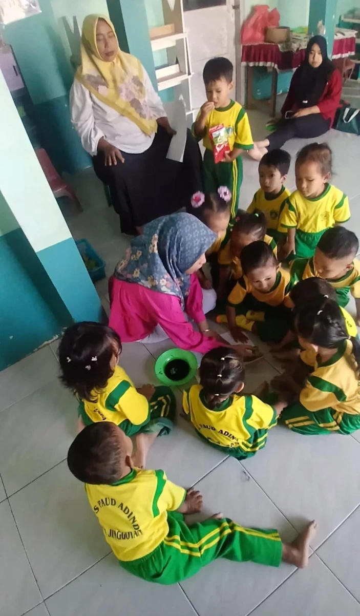 Pendampingan pembelajaran dibpos pau