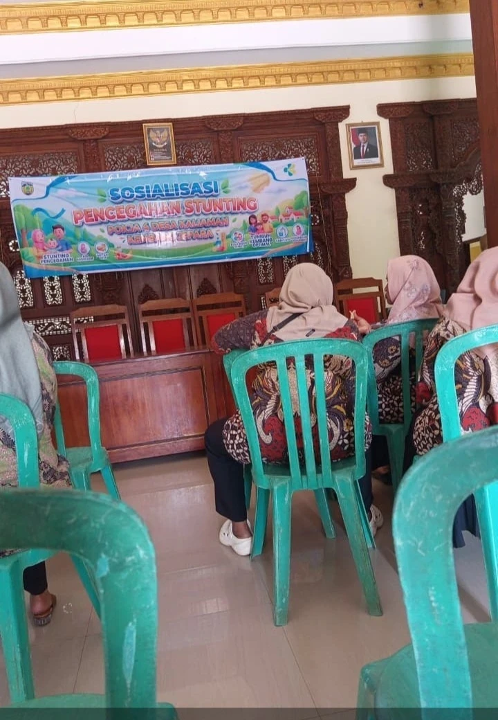 Sosialisasi Pencegahan Stunting di Desa Kaliaman 