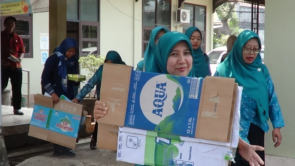 Launching Bank Sampah Kecamatan Welahan "GEMASS"
