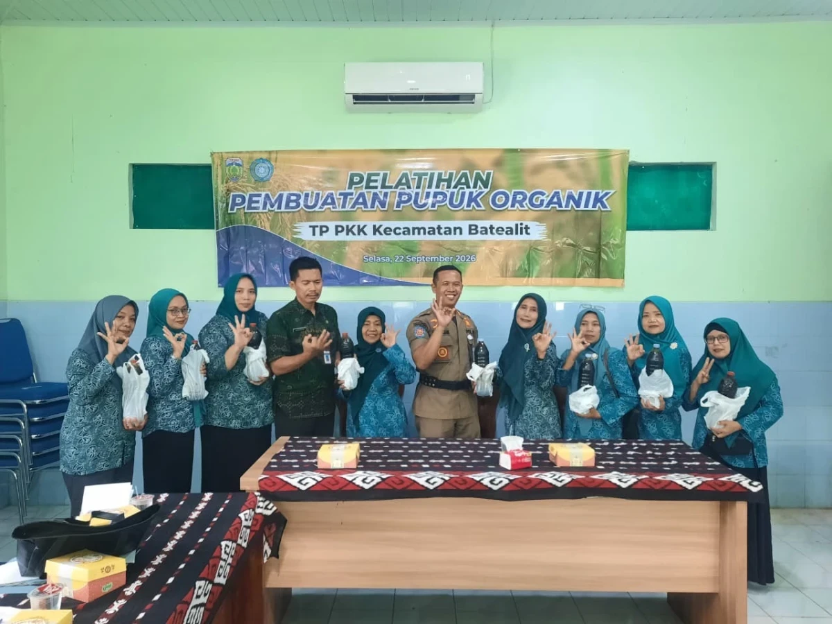 Rapat koordinasi TP.PKK Kecamtan Batelit Dengan Ketua TP.PKK Desa Se Kecamtan Batealit