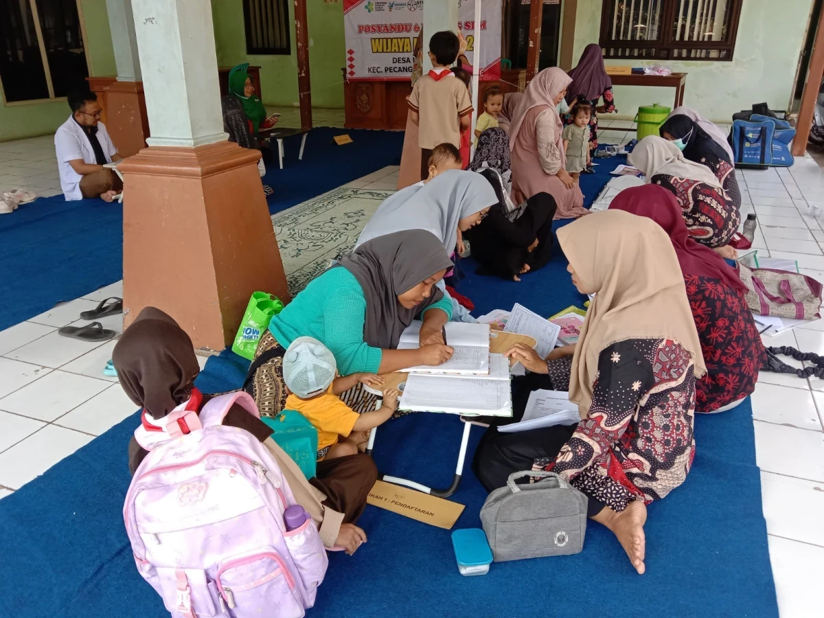 Pelayanan 6 Bidang SPM Posyandu Wijaya Kusuma 2 Bulan September 2026 Desa Lebuawu 