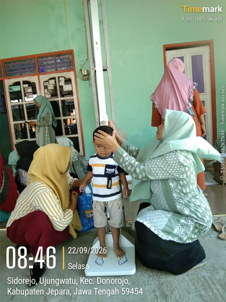 KEGIATAN POSYANDU MEKARSARI 02 RW 02 DUKUH SIDOREJO