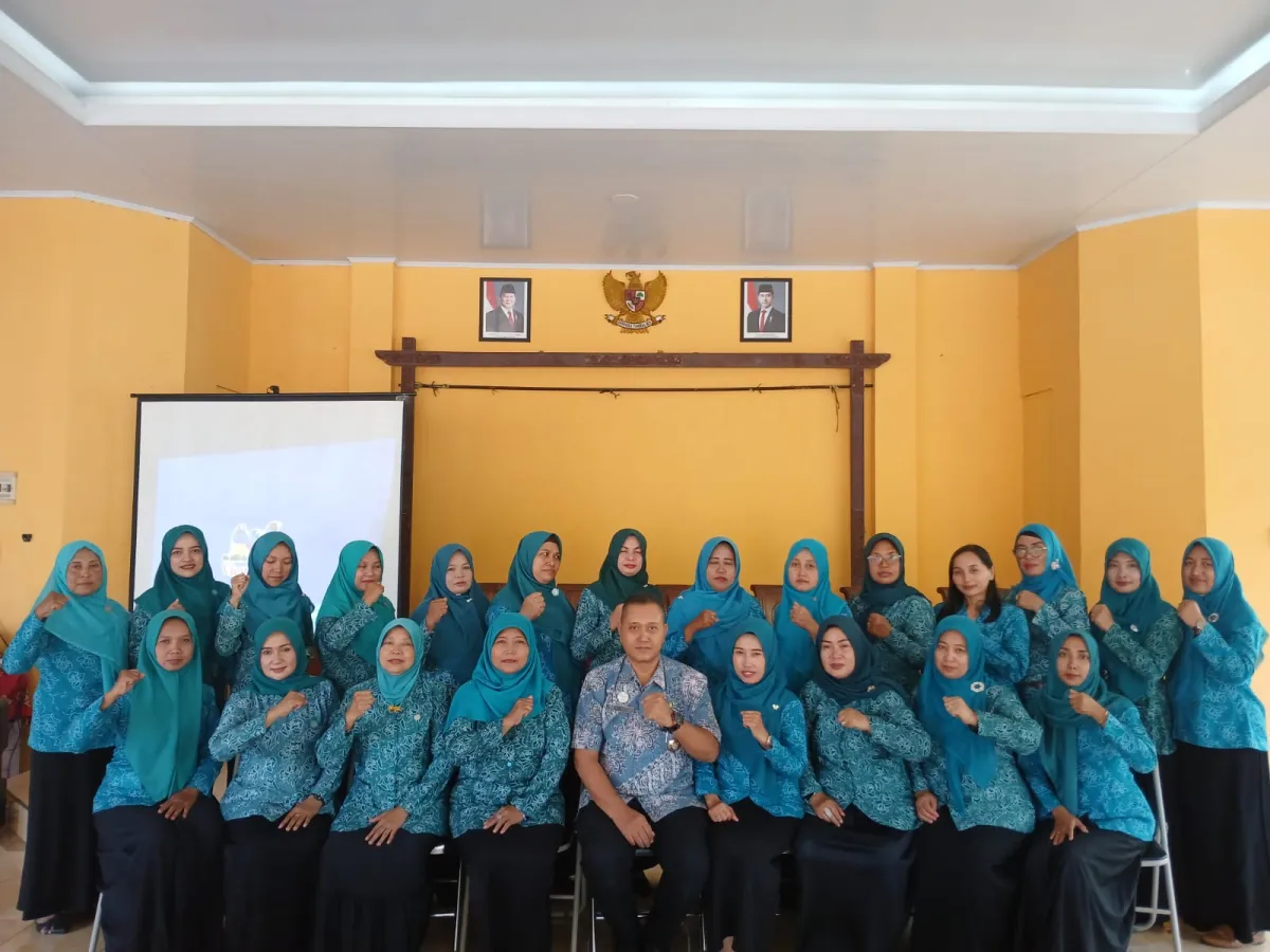 Rakor TP PKK Kecamatan Pakis Aji dengan TP PKK desa se-Kecamatan Pakis Aji & Sosialisasi Smart Kartini