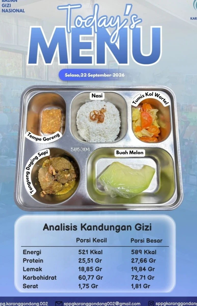 Distribusi MBG Bumil, Busui, dan Balita di Posyandu Harapan 3 Desa Karanggondang