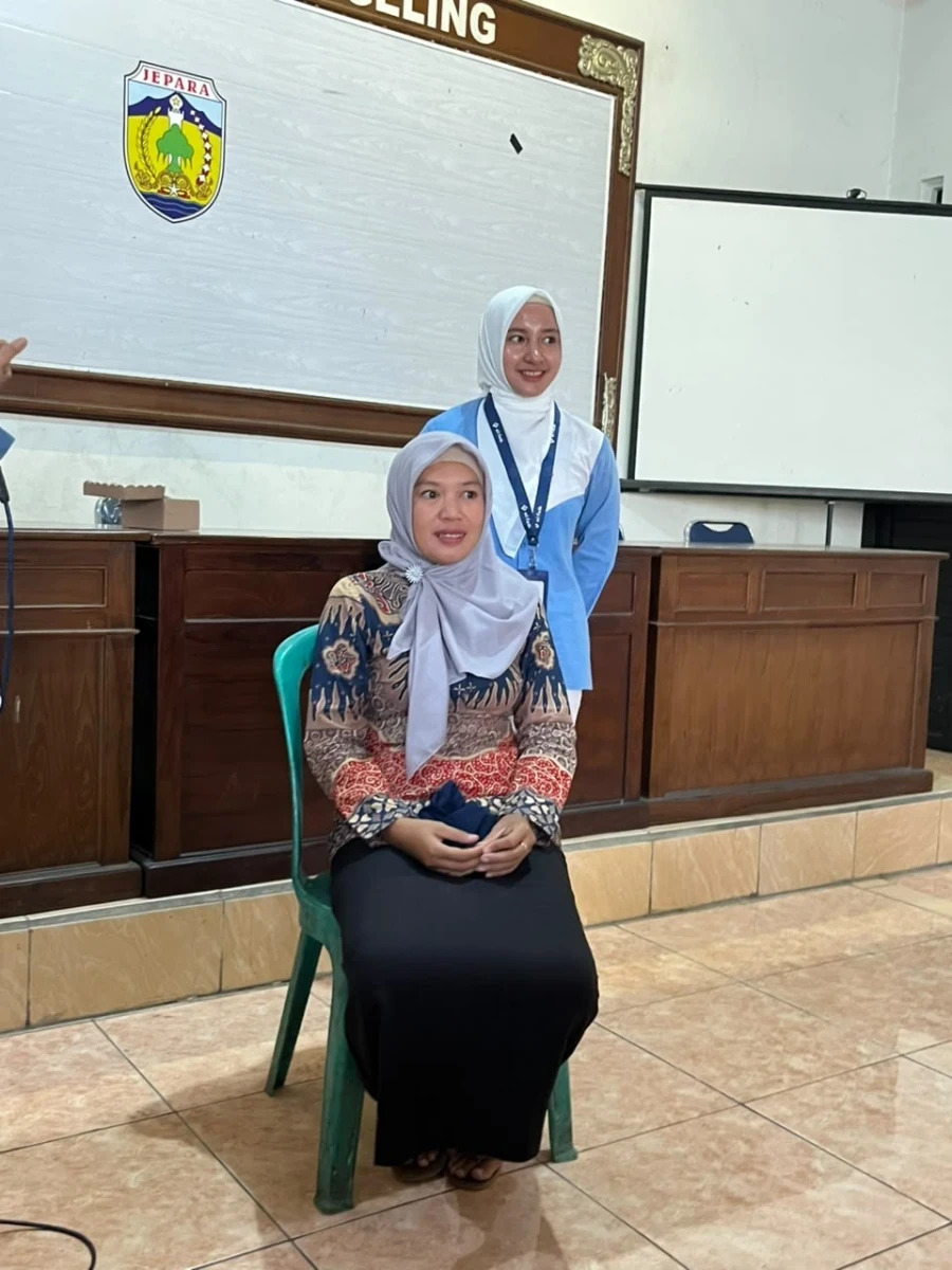 Tutorial Hijab ibu - ibu TP PKK Desa Ngeling