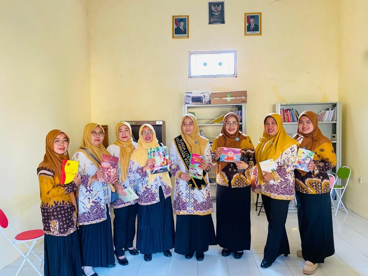 Kunjungan bunda literasi kecamatan keling