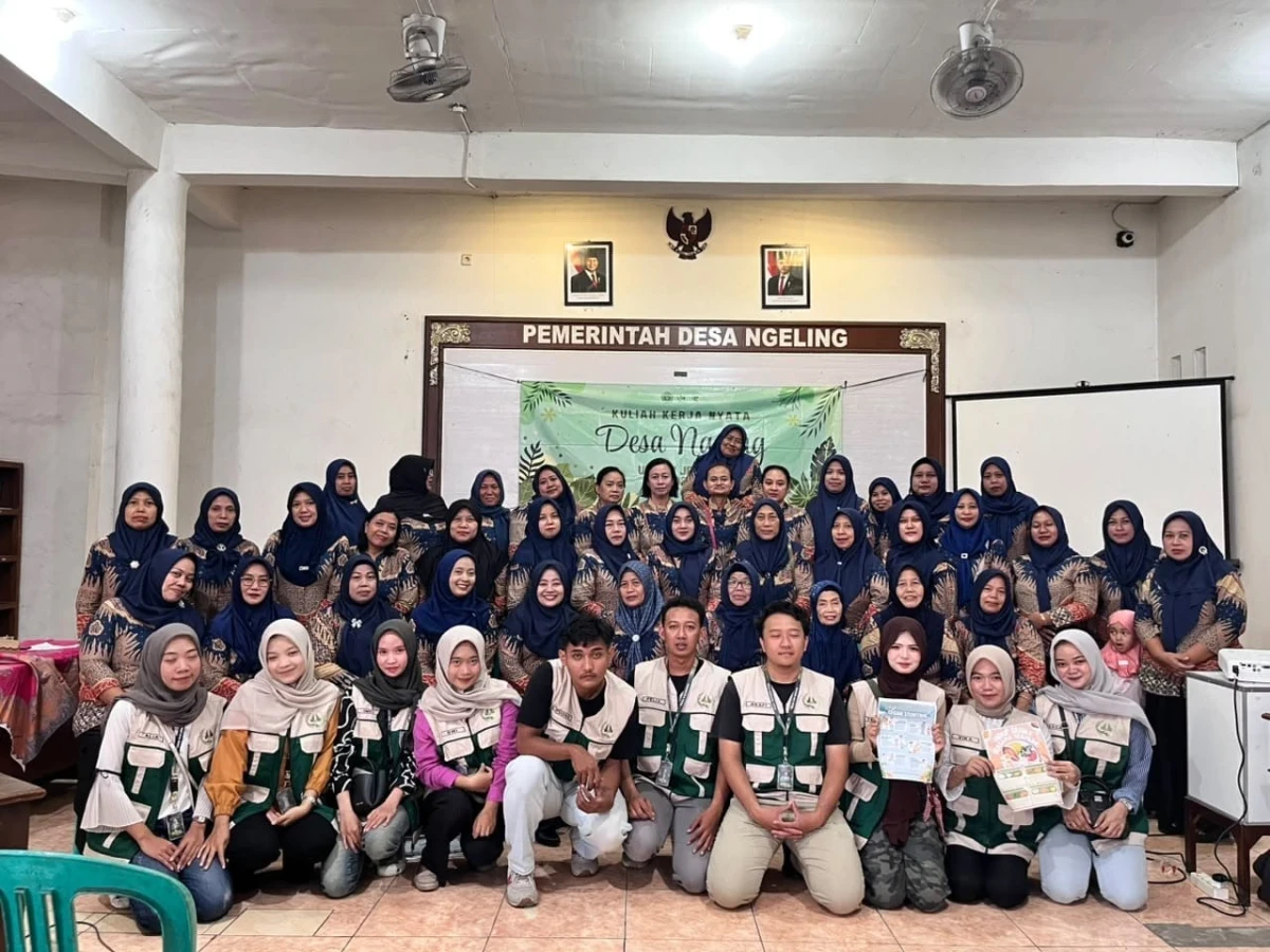 SOSIALISASI STUNTING TP PKK DESA NGELING